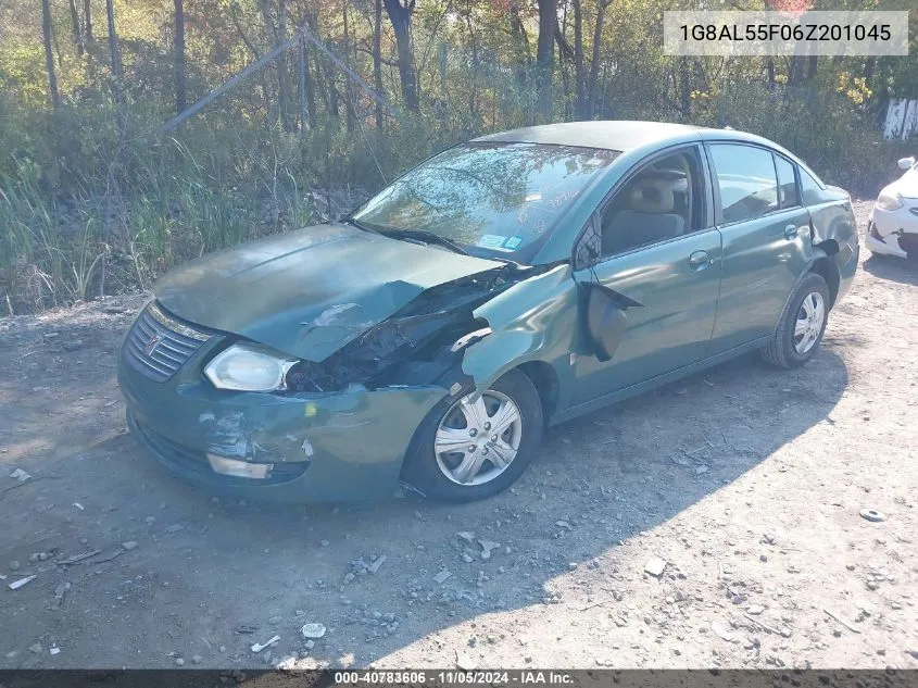 2006 Saturn Ion 3 VIN: 1G8AL55F06Z201045 Lot: 40783606