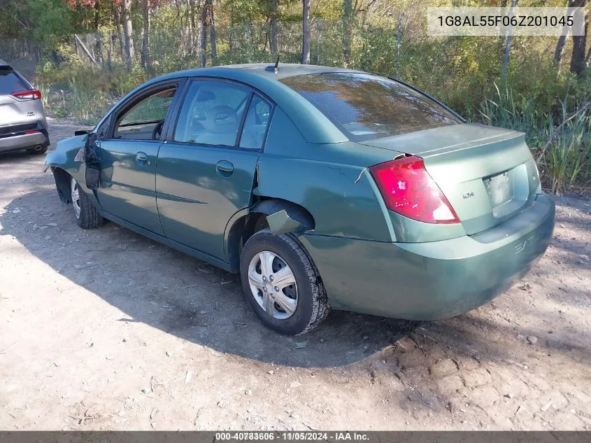 2006 Saturn Ion 3 VIN: 1G8AL55F06Z201045 Lot: 40783606