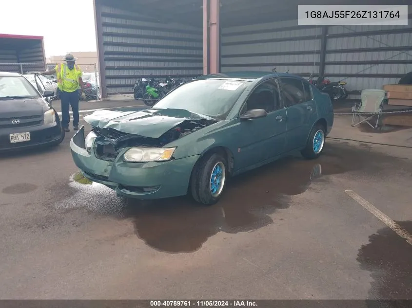 2006 Saturn Ion 2 VIN: 1G8AJ55F26Z131764 Lot: 40789761