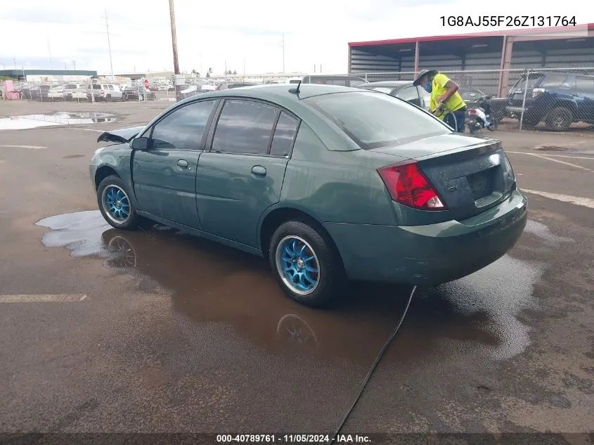 2006 Saturn Ion 2 VIN: 1G8AJ55F26Z131764 Lot: 40789761