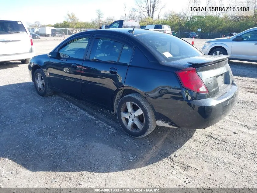 2006 Saturn Ion 3 VIN: 1G8AL55B86Z165408 Lot: 40801933