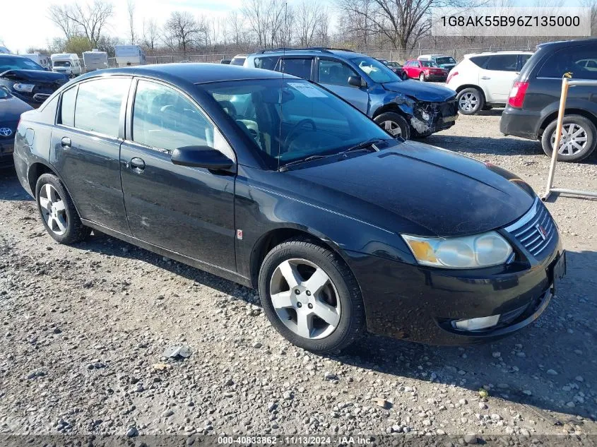 2006 Saturn Ion 3 VIN: 1G8AK55B96Z135000 Lot: 40833862