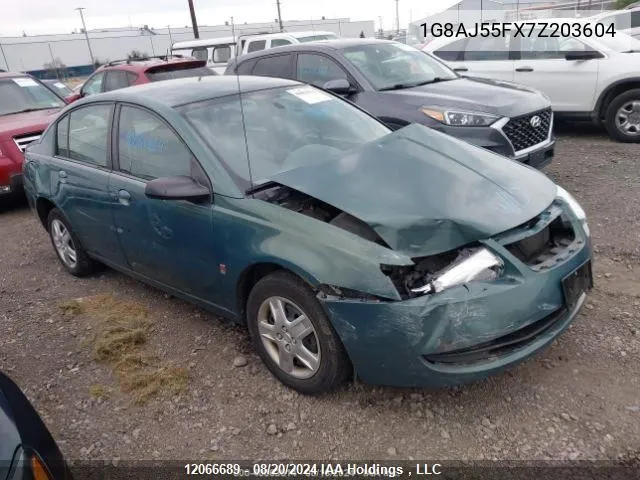 2007 Saturn Ion Level 2 VIN: 1G8AJ55FX7Z203604 Lot: 12066689