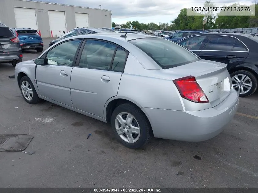 1G8AJ55F77Z135276 2007 Saturn Ion 2