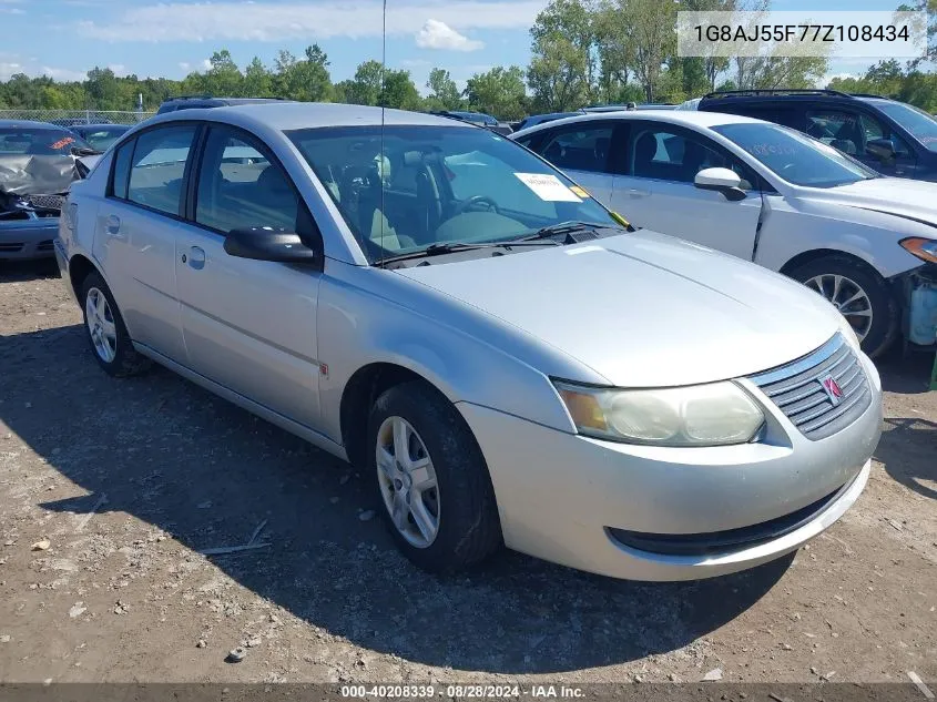 2007 Saturn Ion 2 VIN: 1G8AJ55F77Z108434 Lot: 40208339