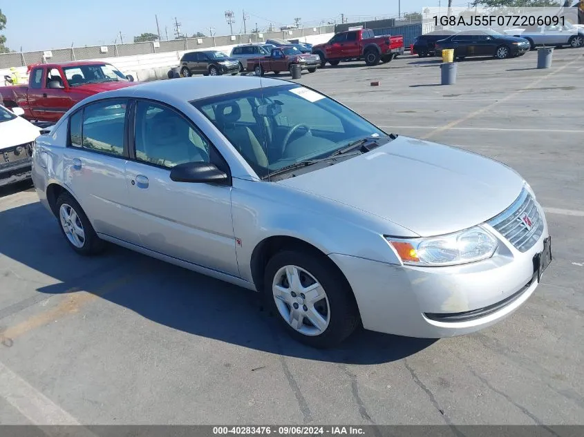 1G8AJ55F07Z206091 2007 Saturn Ion 2