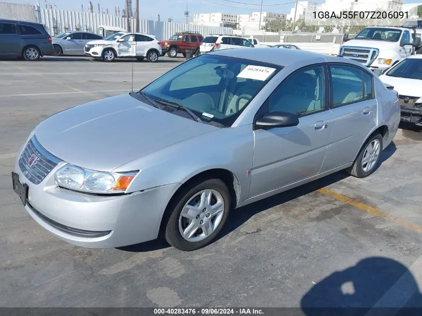 1G8AJ55F07Z206091 2007 Saturn Ion 2