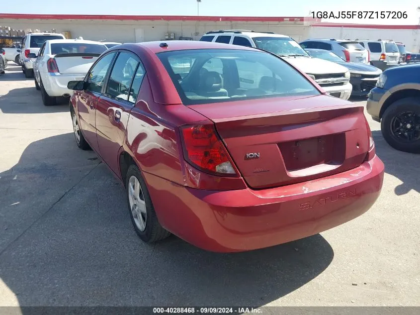 1G8AJ55F87Z157206 2007 Saturn Ion 2