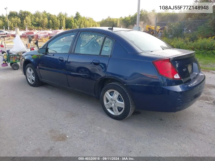 1G8AJ55F77Z148948 2007 Saturn Ion 2