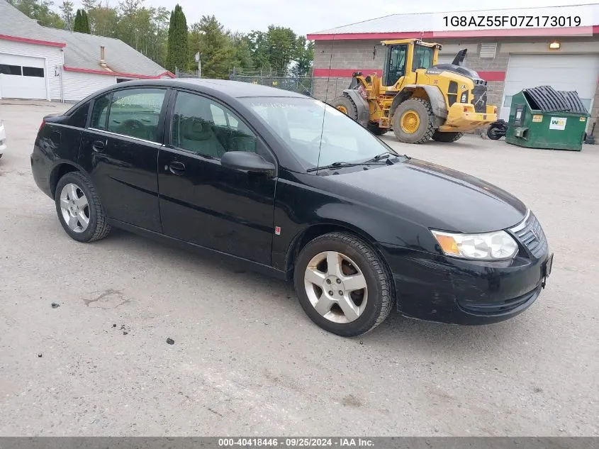 2007 Saturn Ion 2 VIN: 1G8AZ55F07Z173019 Lot: 40418446