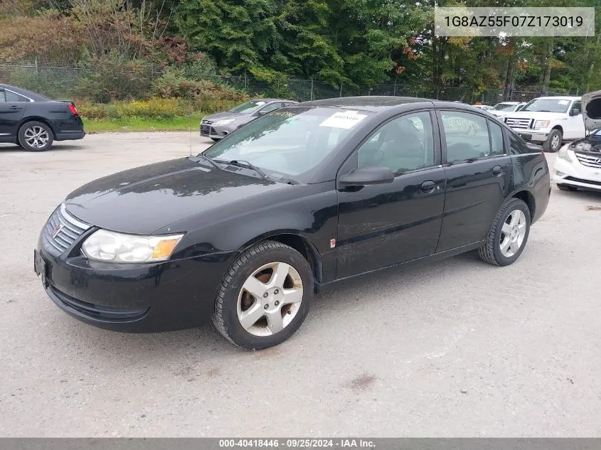 2007 Saturn Ion 2 VIN: 1G8AZ55F07Z173019 Lot: 40418446