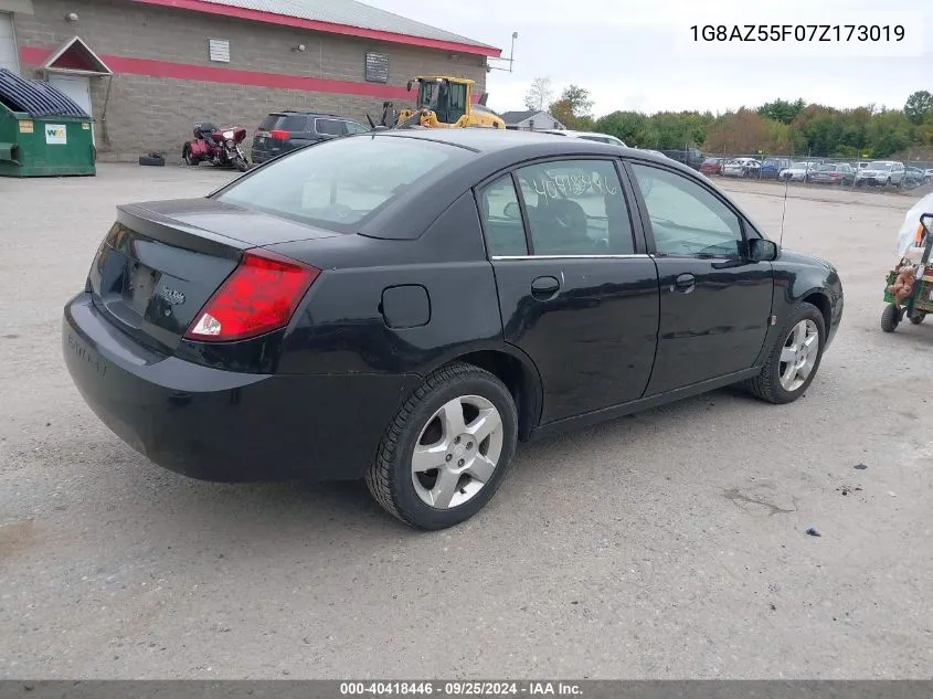 2007 Saturn Ion 2 VIN: 1G8AZ55F07Z173019 Lot: 40418446