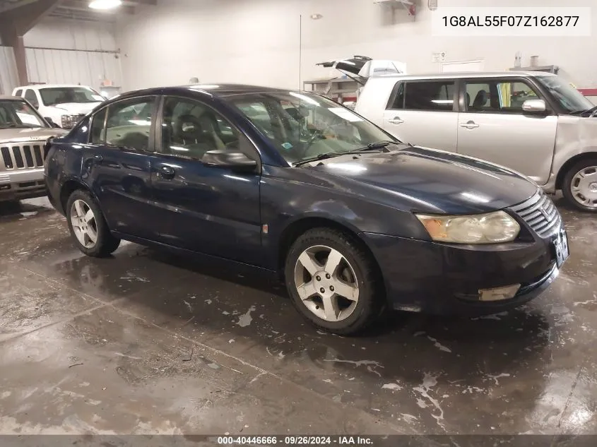 2007 Saturn Ion 3 VIN: 1G8AL55F07Z162877 Lot: 40446666