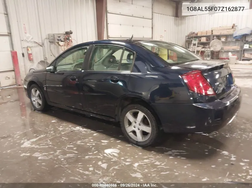 2007 Saturn Ion 3 VIN: 1G8AL55F07Z162877 Lot: 40446666