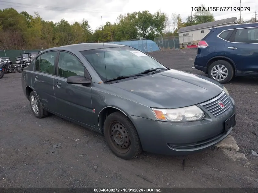 2007 Saturn Ion 2 VIN: 1G8AJ55F67Z199079 Lot: 40480272