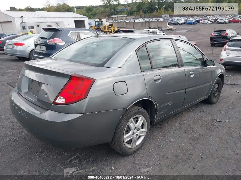 2007 Saturn Ion 2 VIN: 1G8AJ55F67Z199079 Lot: 40480272