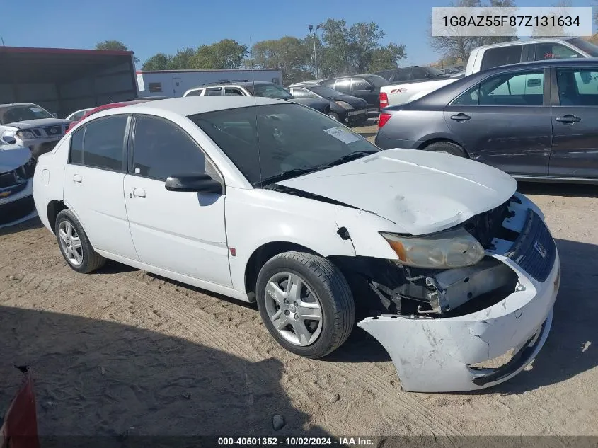 2007 Saturn Ion 2 VIN: 1G8AZ55F87Z131634 Lot: 40501352