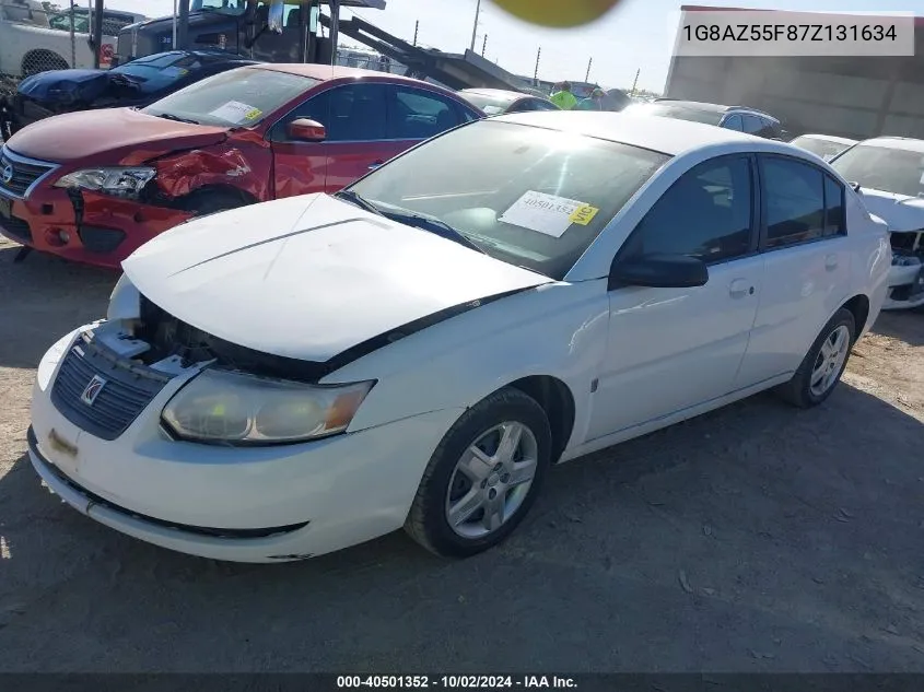 2007 Saturn Ion 2 VIN: 1G8AZ55F87Z131634 Lot: 40501352