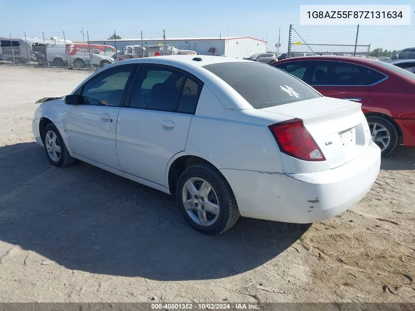 2007 Saturn Ion 2 VIN: 1G8AZ55F87Z131634 Lot: 40501352