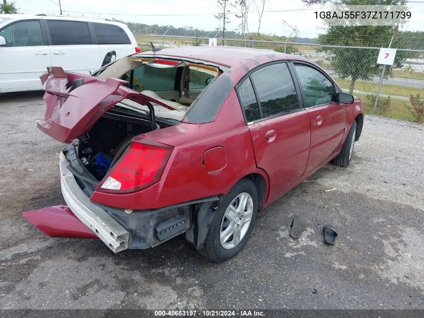 1G8AJ55F37Z171739 2007 Saturn Ion 2