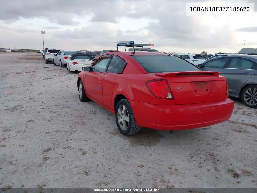 2007 Saturn Ion Level 2 VIN: 1G8AN18F37Z185620 Lot: 40659118