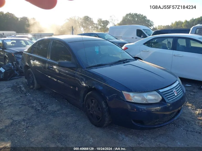 2007 Saturn Ion 2 VIN: 1G8AJ55F57Z184234 Lot: 40666129