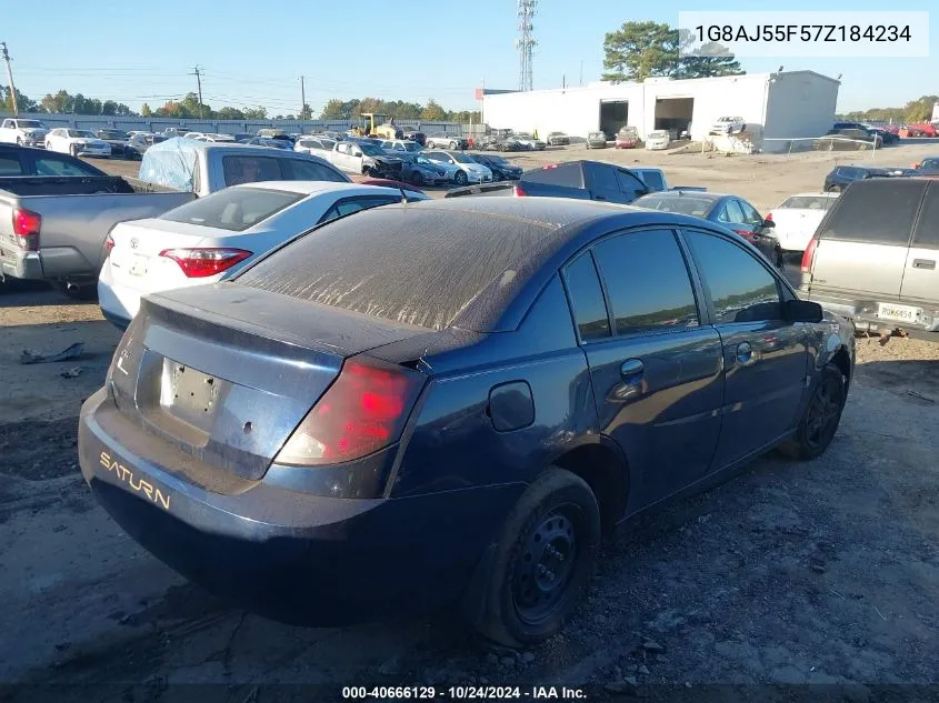 2007 Saturn Ion 2 VIN: 1G8AJ55F57Z184234 Lot: 40666129