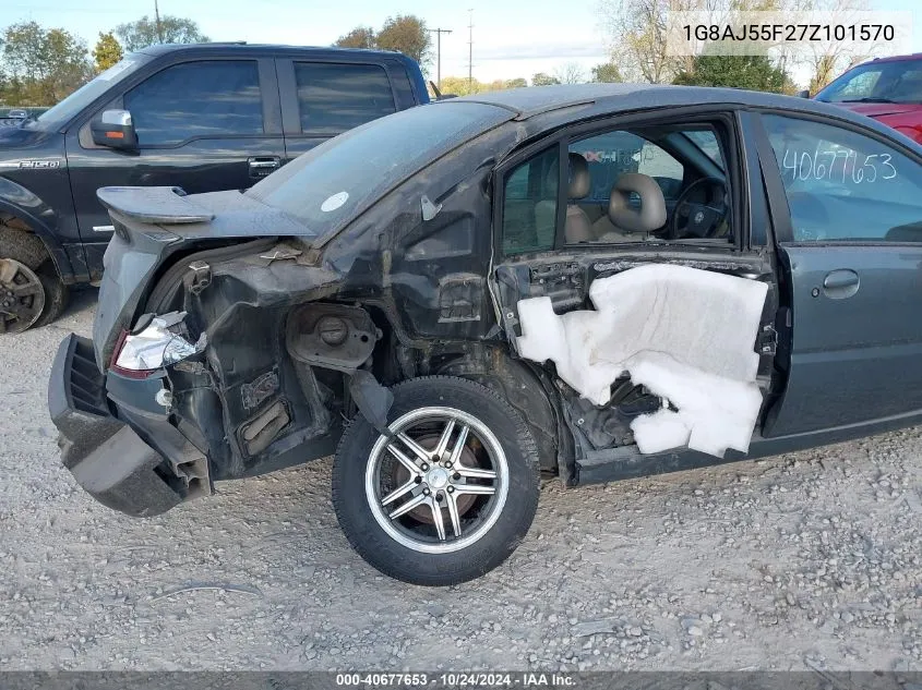 2007 Saturn Ion Level 2 VIN: 1G8AJ55F27Z101570 Lot: 40677653