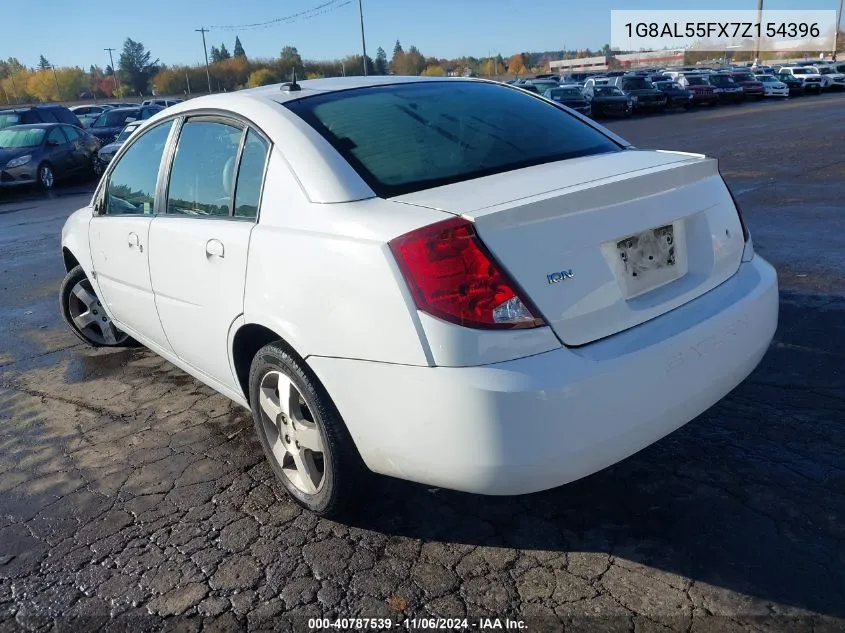 2007 Saturn Ion 3 VIN: 1G8AL55FX7Z154396 Lot: 40787539