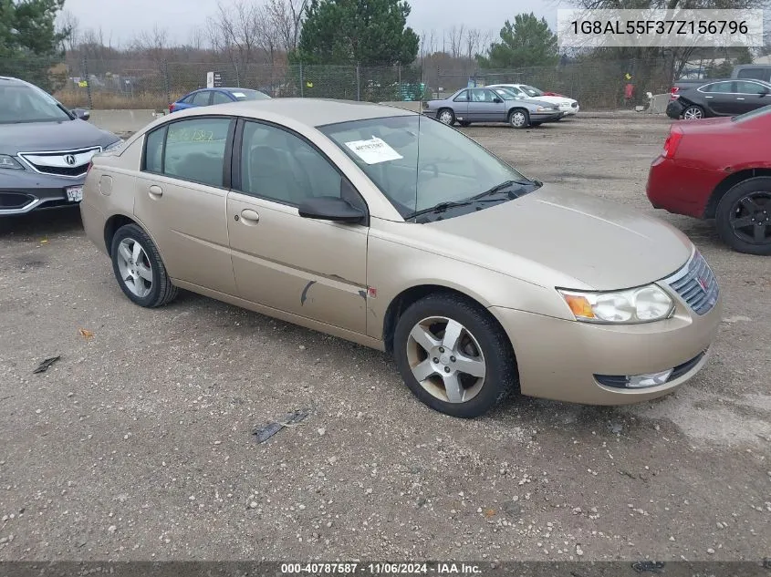 2007 Saturn Ion Level 3 VIN: 1G8AL55F37Z156796 Lot: 40787587