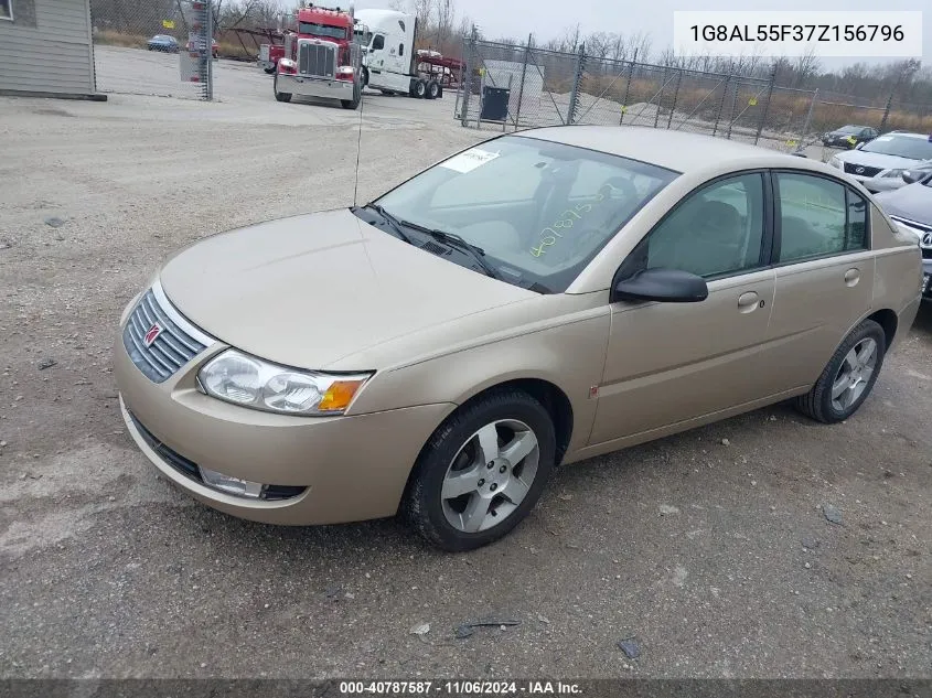 2007 Saturn Ion Level 3 VIN: 1G8AL55F37Z156796 Lot: 40787587