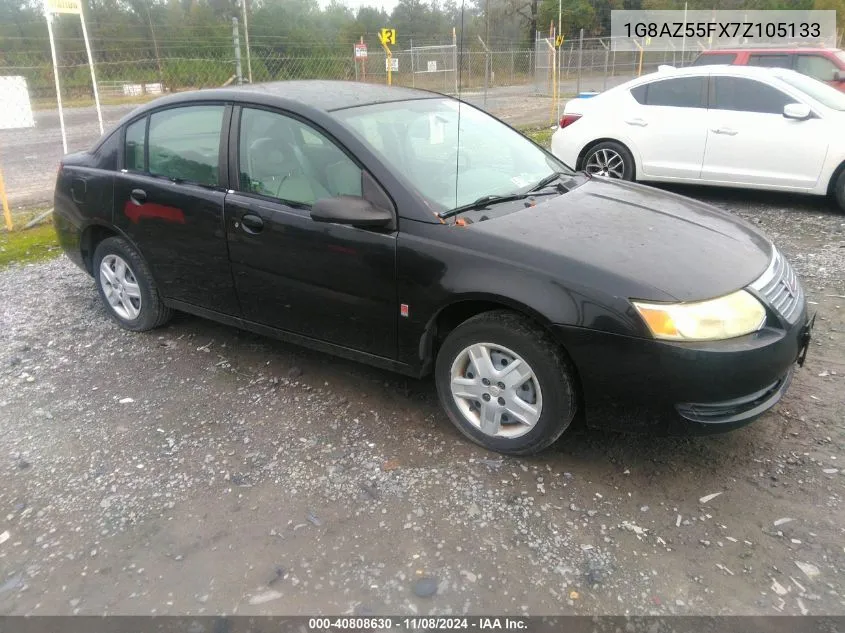 2007 Saturn Ion 2 VIN: 1G8AZ55FX7Z105133 Lot: 40808630