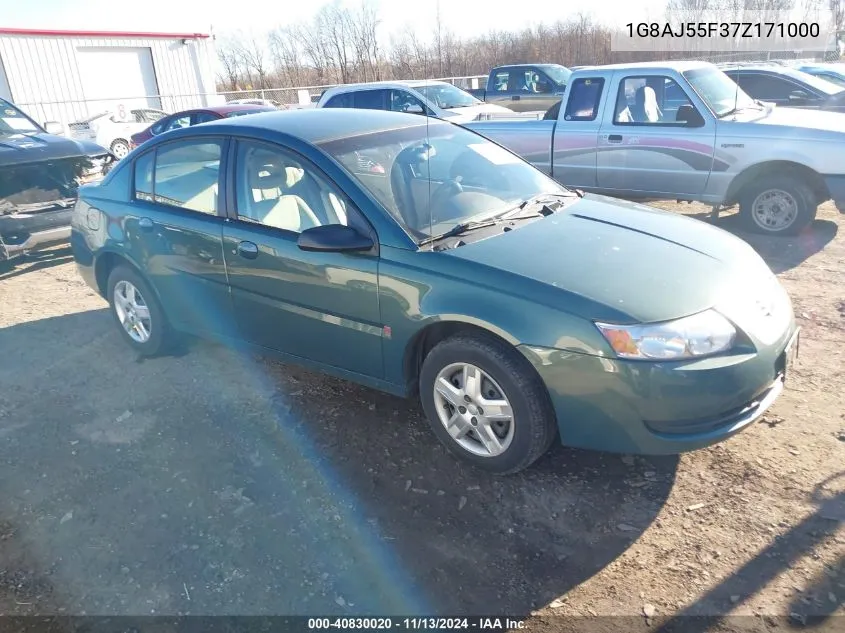 1G8AJ55F37Z171000 2007 Saturn Ion 2