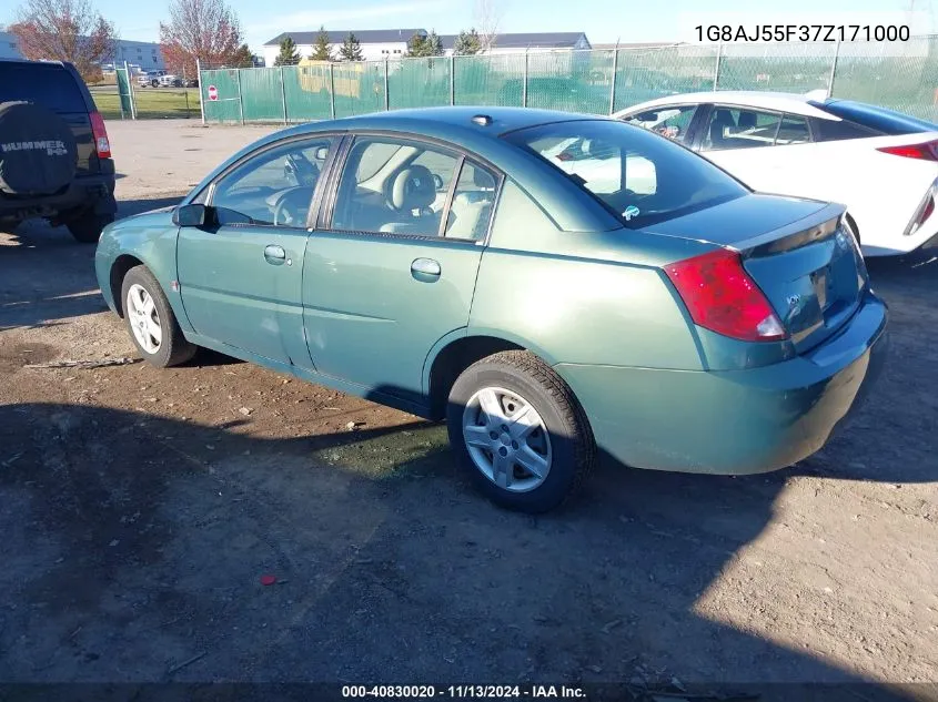 1G8AJ55F37Z171000 2007 Saturn Ion 2