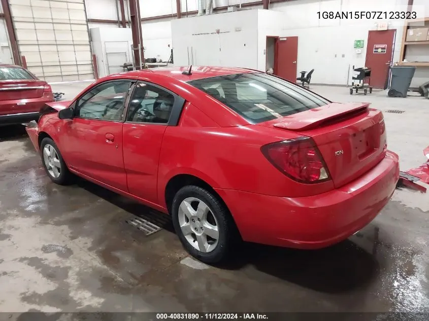 1G8AN15F07Z123323 2007 Saturn Ion 2