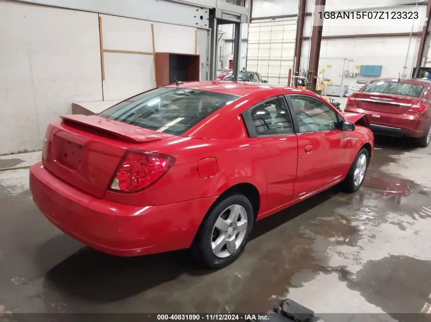 1G8AN15F07Z123323 2007 Saturn Ion 2