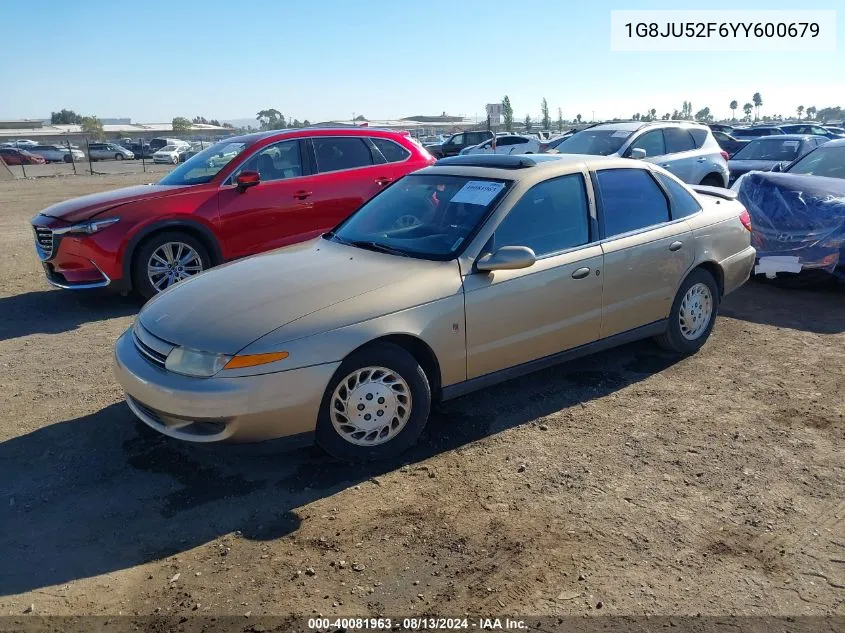 1G8JU52F6YY600679 2000 Saturn Ls1