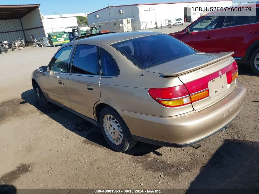 1G8JU52F6YY600679 2000 Saturn Ls1