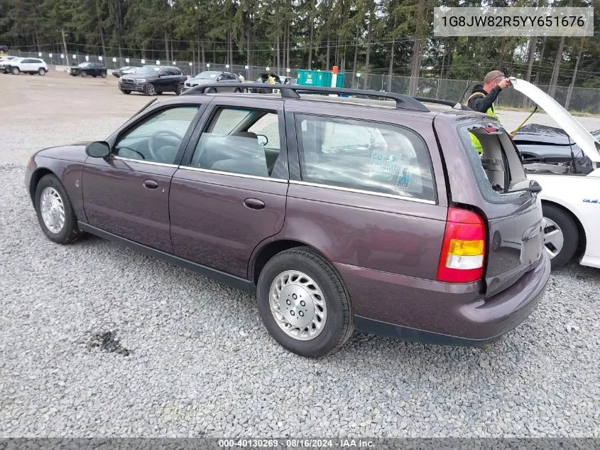 2000 Saturn Lw2 VIN: 1G8JW82R5YY651676 Lot: 40130269