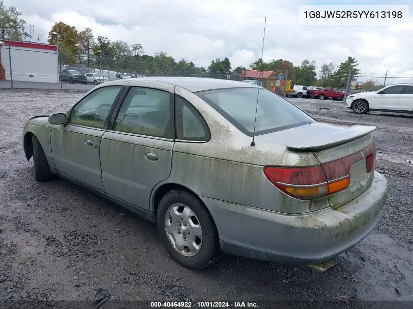 2000 Saturn Ls2 VIN: 1G8JW52R5YY613198 Lot: 40464922