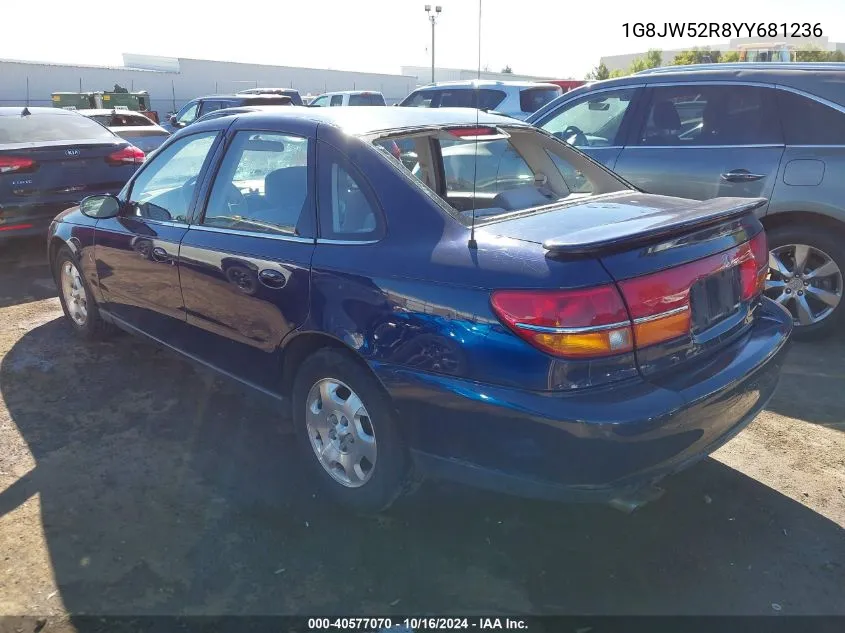 1G8JW52R8YY681236 2000 Saturn Ls2