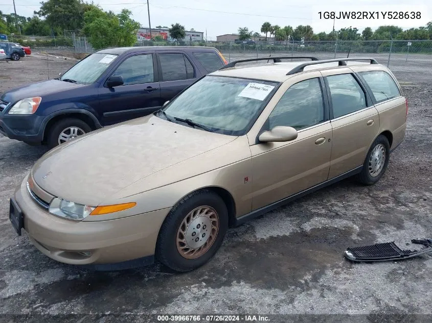 2001 Saturn Lw300 VIN: 1G8JW82RX1Y528638 Lot: 39966766