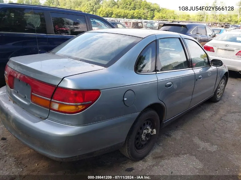 2002 Saturn L-Series L200 VIN: 1G8JU54F02Y566128 Lot: 39841209