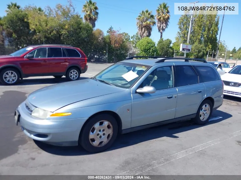 2002 Saturn L-Series Lw300 VIN: 1G8JW84R72Y584762 Lot: 40262431