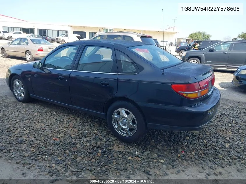 1G8JW54R22Y578608 2002 Saturn L-Series L300