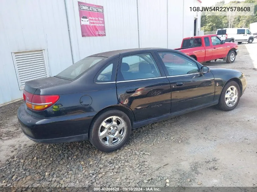 1G8JW54R22Y578608 2002 Saturn L-Series L300