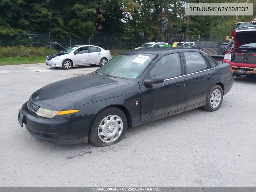 2002 Saturn L-Series L200 VIN: 1G8JU54F62Y508332 Lot: 40380246