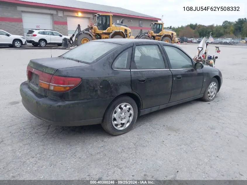 2002 Saturn L-Series L200 VIN: 1G8JU54F62Y508332 Lot: 40380246