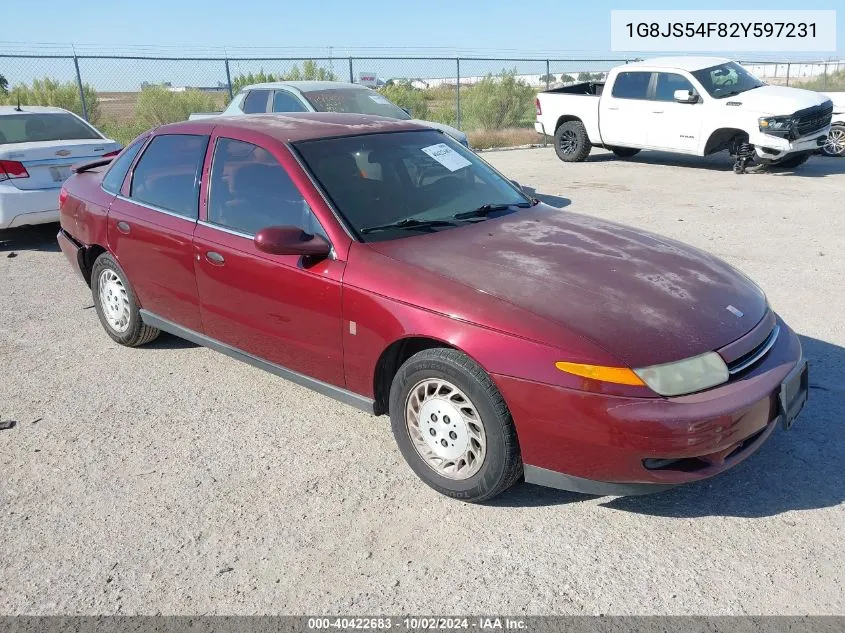 2002 Saturn L-Series L100 VIN: 1G8JS54F82Y597231 Lot: 40422683