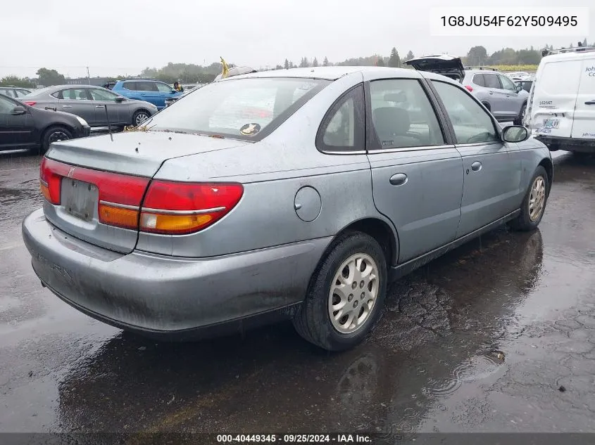 2002 Saturn L-Series L200 VIN: 1G8JU54F62Y509495 Lot: 40449345